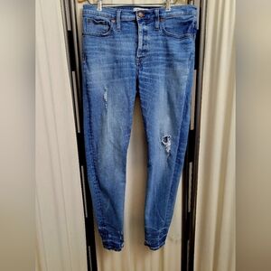 Madewell Classic Blue Distressed Women's Denim Jeans | Size 11/12 (31)